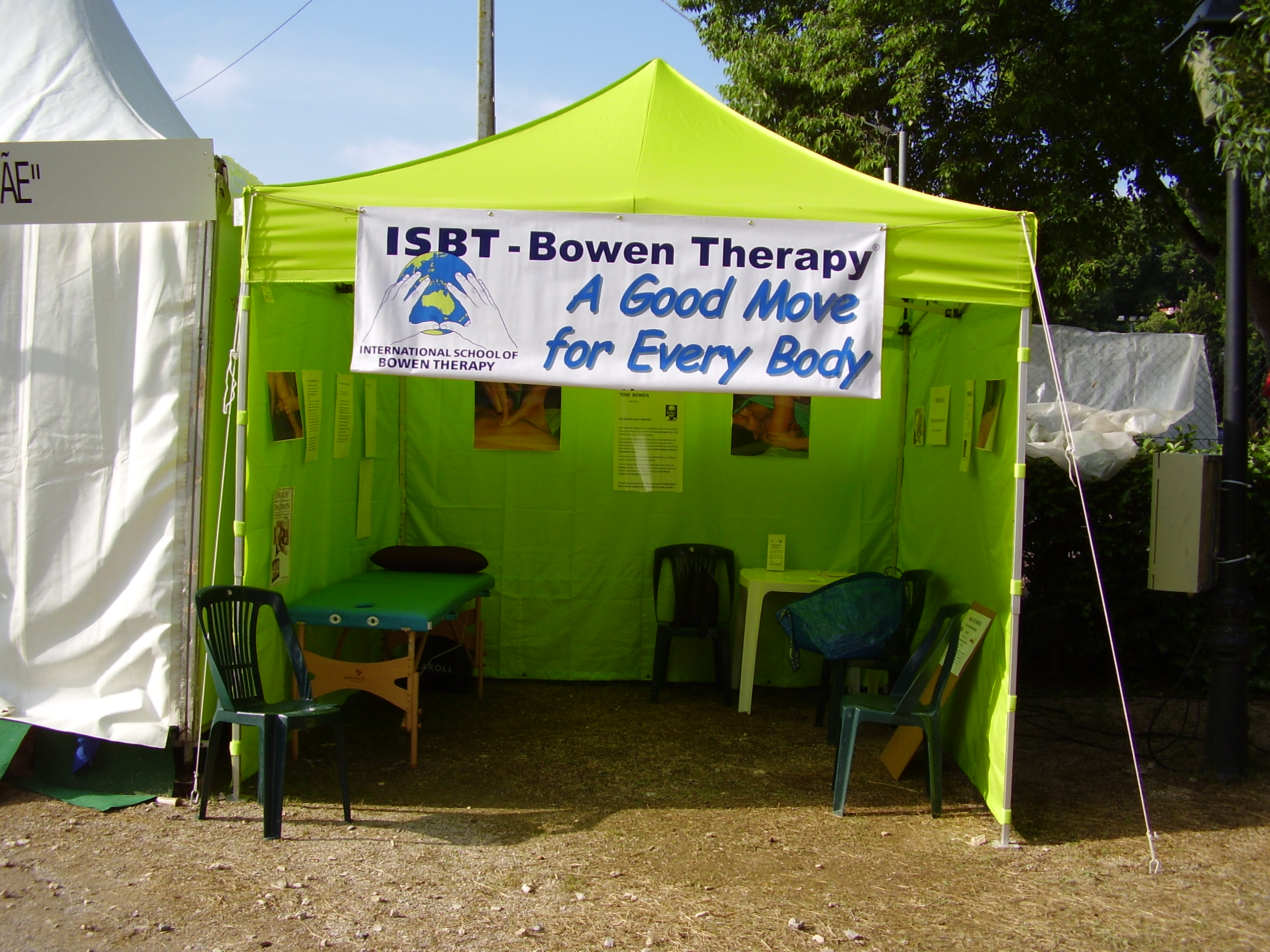 A Terapia Bowen ISBT na Semana da Sa�de Viva + em Oeiras !!